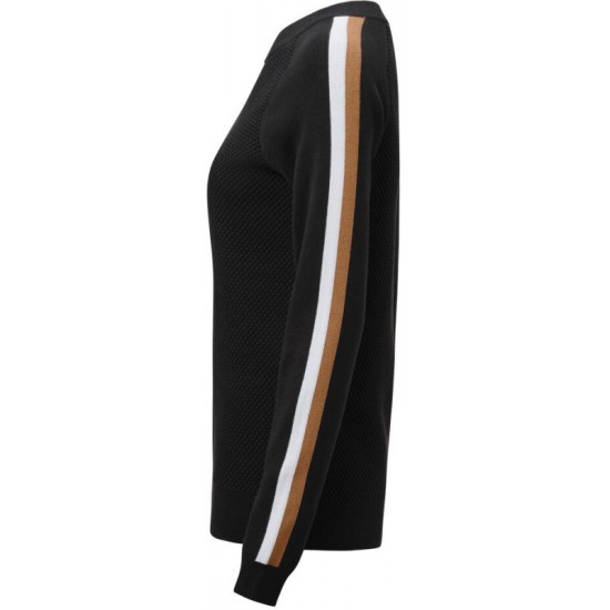 Світшот жіночий James Harvest Scarsdale чорний - 2122513900XXL