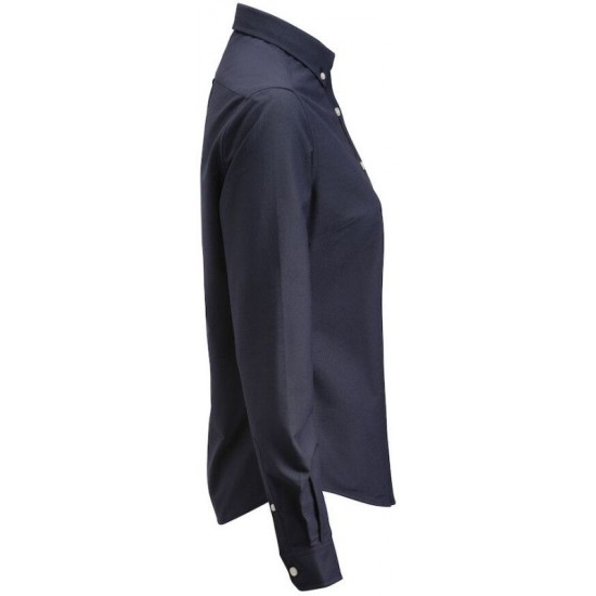 Сорочка жіноча James Harvest Allen Oxford темно-синій - 2123033600XXL