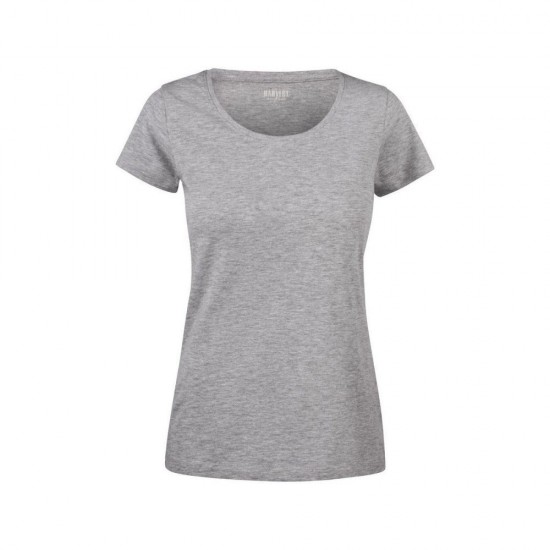 Футболка жіноча James Harvest Twoville сірий-меланж - 2124005120M