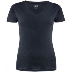 Футболка жіноча James Harvest Whailford V темно-синій - 2124006600XS