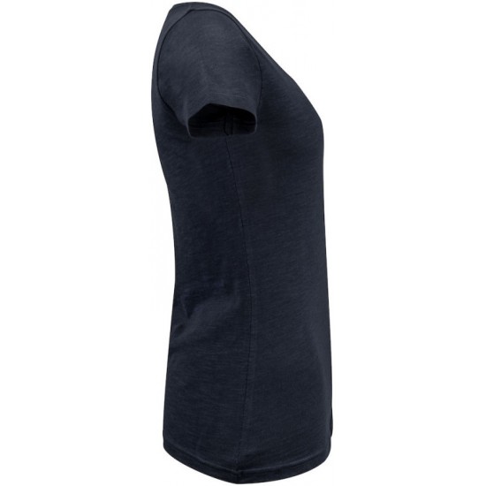 Футболка жіноча James Harvest Whailford V темно-синій - 2124006600S