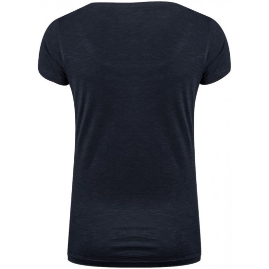 Футболка жіноча James Harvest Whailford V темно-синій - 2124006600S