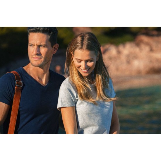 Футболка жіноча James Harvest American U сірий меланж - 2124008120XS