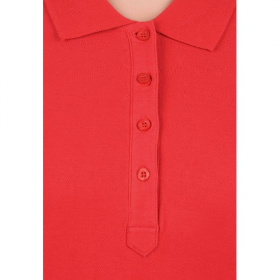 Футболка поло жіноча James Harvest Tiffin червоний - 2125016400S