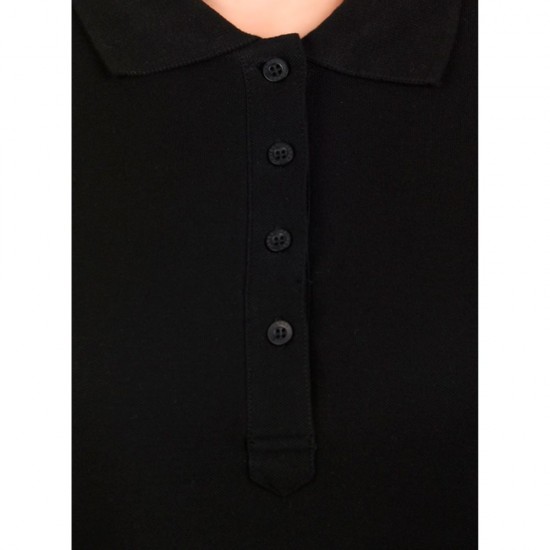 Футболка поло жіноча James Harvest Tiffin чорний - 2125016900L