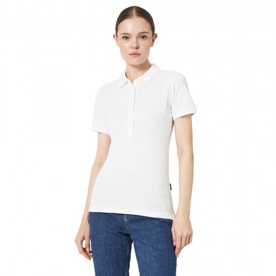 Футболка поло жіноча James Harvest Neptune білий - 2125033100L