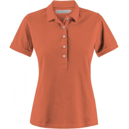 Футболка поло жіноча James Harvest Sunset вінтажний помаранчевий - 2125034308XS