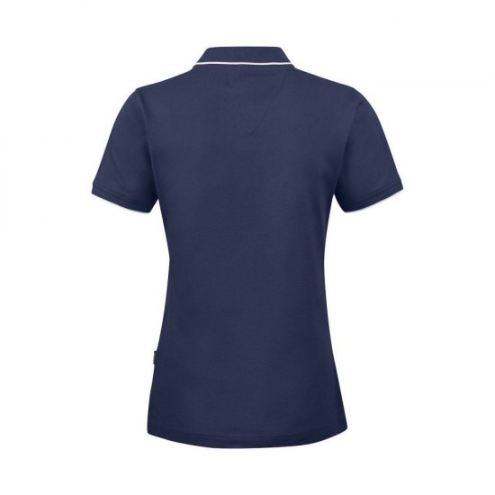 Футболка поло жіноча James Harvest Greenville темно-синій - 2125036600XXL