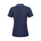 Футболка поло жіноча James Harvest Greenville темно-синій - 2125036600XXL