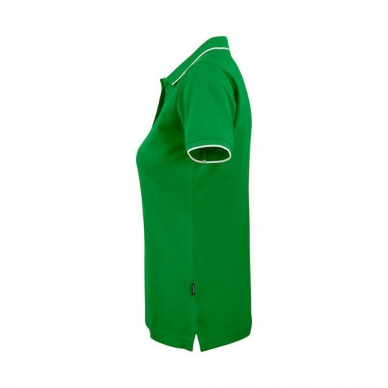 Футболка поло жіноча James Harvest Greenville зелений спортивний - 2125036729XXL