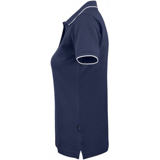 Футболка поло жіноча James Harvest Greenville темно-синій - 2125036600XS