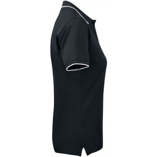 Футболка поло жіноча James Harvest Greenville чорний - 2125036900XS