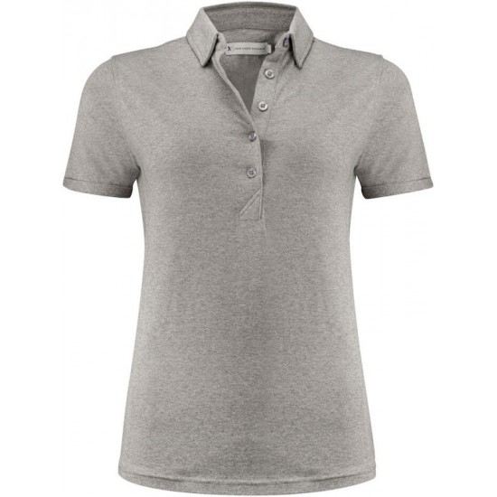 Футболка поло жіноча James Harvest American Supreme сірий меланж - 2125038120L Футболка поло жіноча James Harvest American Supreme сірий меланж - 2125038120L