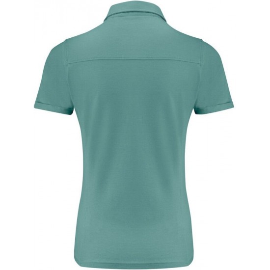 Футболка поло жіноча James Harvest American Supreme зелений алое - 2125038784M