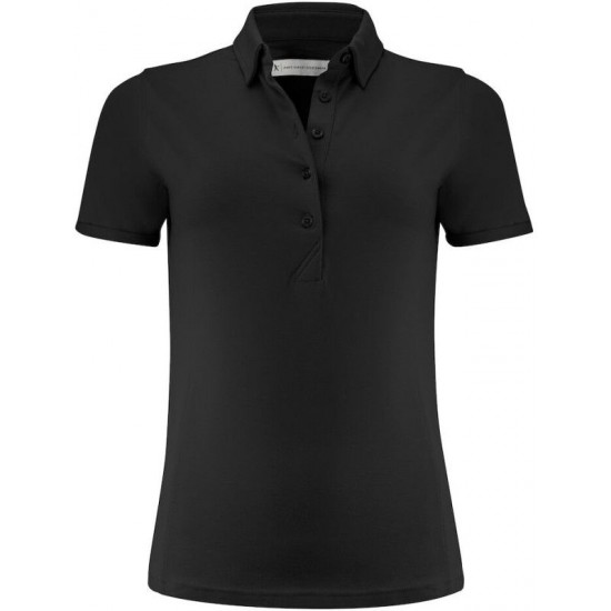 Футболка поло жіноча James Harvest American Supreme чорний - 2125038900L
