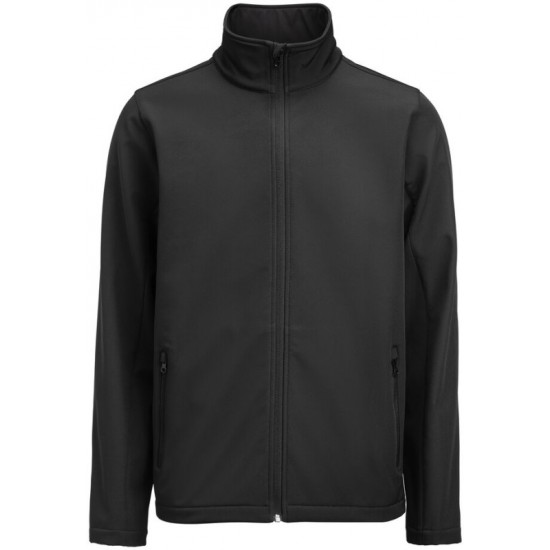 Куртка софтшел чоловіча James Harvest Valley чорний - 2131043900S