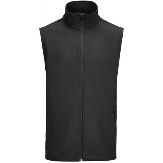 Жилет софтшел чоловічий James Harvest Valley чорний - 2131044900S