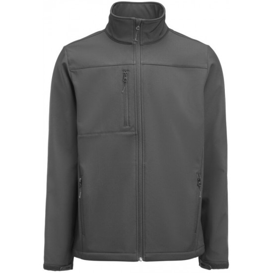 Куртка софтшел чоловіча James Harvest Mammoth сталевий сірий - 21310459343XL