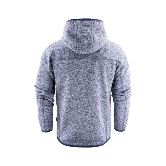 Куртка флісова чоловіча James Harvest Richmond темно-синій меланж - 2132017607S