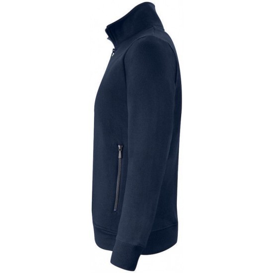 Світшот на блискавці чоловічий James Harvest Melville темно-синій - 2132026600XXL