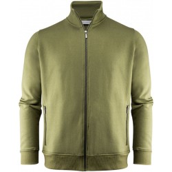 Світшот на блискавці чоловічий James Harvest Melville Heights оливковий - 2132026704X-L