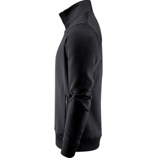 Світшот на блискавці чоловічий James Harvest Melville чорний - 21320269004XL