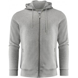 Худі на блискавці чоловіче James Harvest Westwood Heights сірий меланж - 21320271203XL