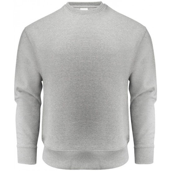 Світшот James Harvest Hopedale Crewneck сірий меланж - 2132028120XXL