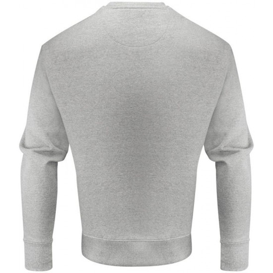 Світшот James Harvest Hopedale Crewneck сірий меланж - 2132028120XXL