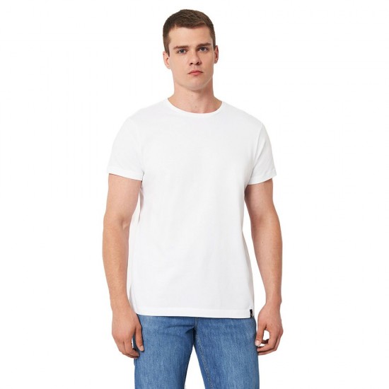 Футболка чоловіча James Harvest American U білий - 2134017100M
