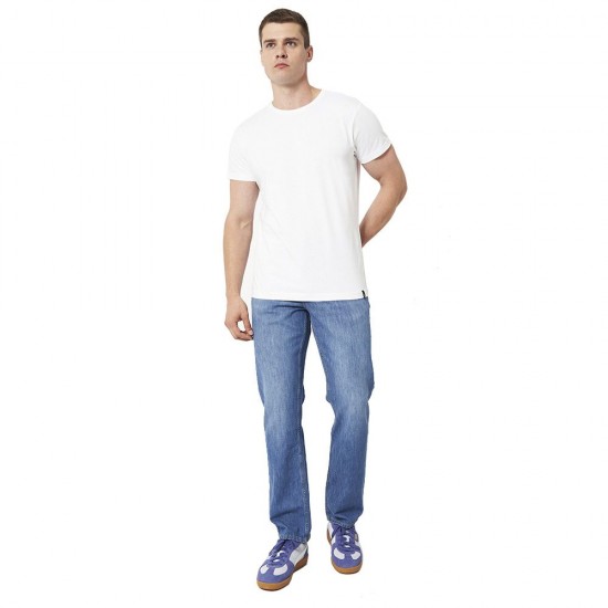 Футболка чоловіча James Harvest American U білий - 2134017100M