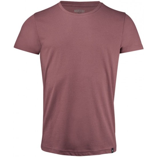 Футболка чоловіча James Harvest American U блідий червоний - 2134017484L