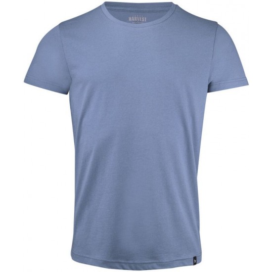 Футболка чоловіча James Harvest American U сизий - 21340175144XL