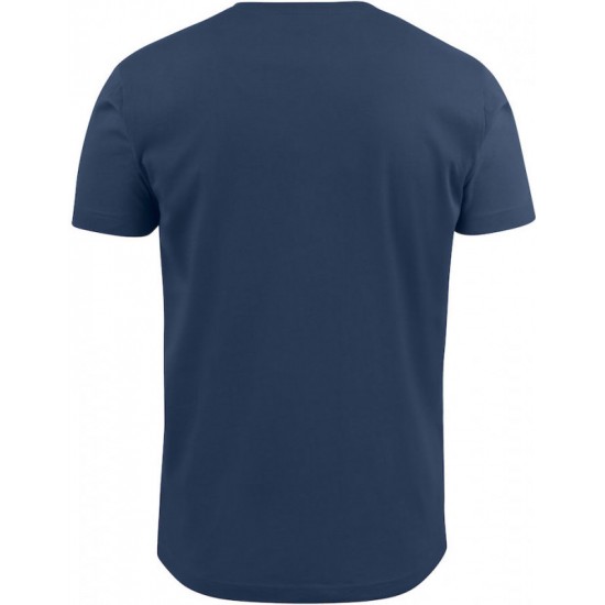 Футболка чоловіча James Harvest American U теплий синій - 2134017555S