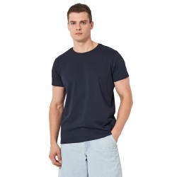 Футболка чоловіча James Harvest American U темно-синій - 2134017600L