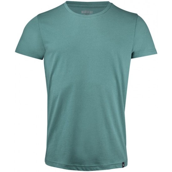 Футболка чоловіча James Harvest American U зелений алое - 21340177843XL