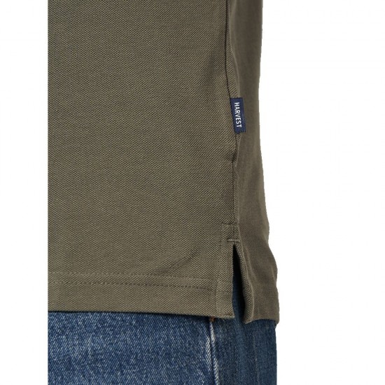 Футболка поло чоловіча James Harvest Neptune Regular Fit антрацит - 21350319194XL