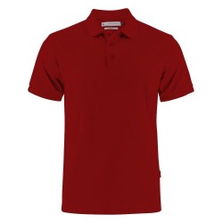 Футболка поло чоловіча James Harvest Neptune Modern Fit темно-червоний - 2135032488XL