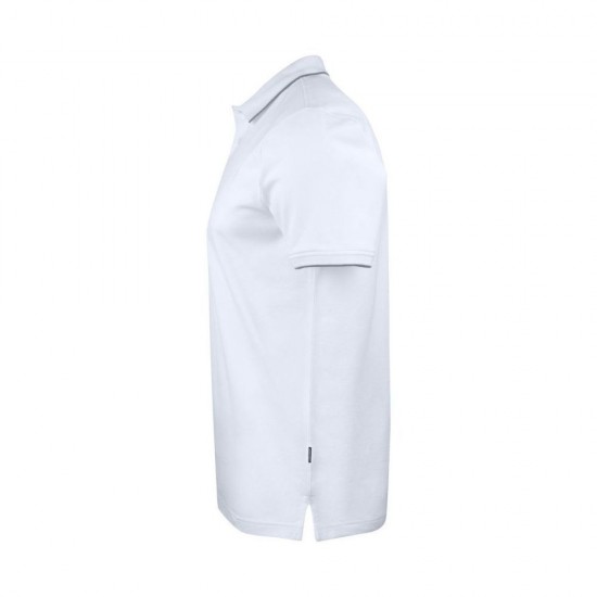 Футболка поло чоловіча James Harvest Greenville Regular Fit білий - 2135035100M