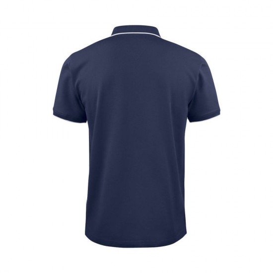 Футболка поло чоловіча James Harvest Greenville Regular Fit темно-синій - 2135035600M