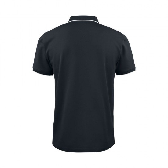 Футболка поло чоловіча James Harvest Greenville Regular Fit чорний - 2135035900L