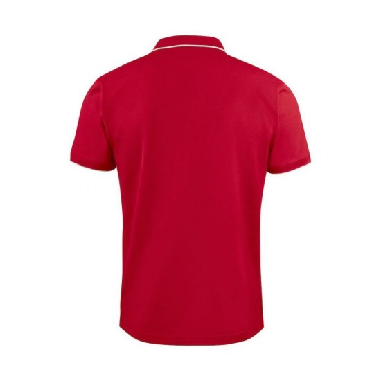 Футболка поло чоловіча James Harvest Greenville Modern Fit червоний - 2135036400M