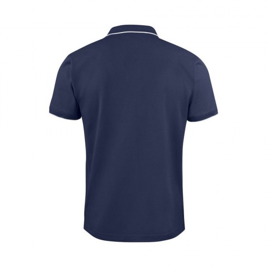 Футболка поло чоловіча James Harvest Greenville Modern Fit темно-синій - 2135036600XL