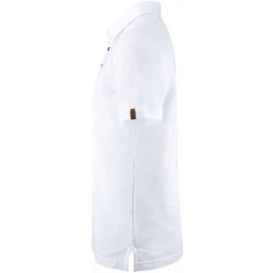 Футболка поло чоловіча James Harvest Brookings Regular Fit білий - 2135037100XL