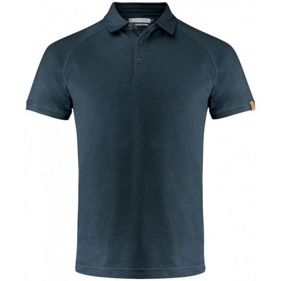 Футболка поло чоловіча James Harvest Brookings Regular Fit темно-синій - 21350376004XL
