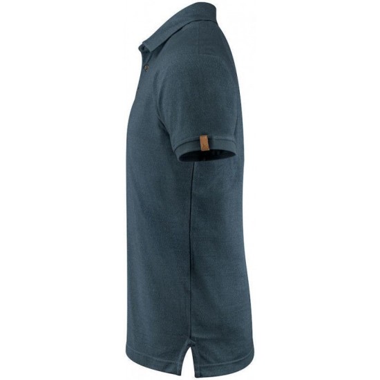 Футболка поло чоловіча James Harvest Brookings Regular Fit темно-синій - 21350376004XL