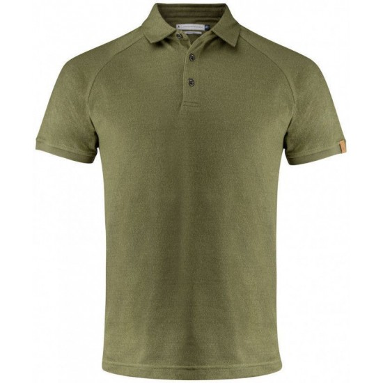 Футболка поло чоловіча James Harvest Brookings Regular Fit оливковий - 21350377044XL