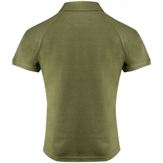 Футболка поло чоловіча James Harvest Brookings Regular Fit оливковий - 21350377044XL