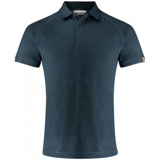 Футболка поло чоловіча James Harvest Brookings Modern Fit темно-синій - 2135038600XXL