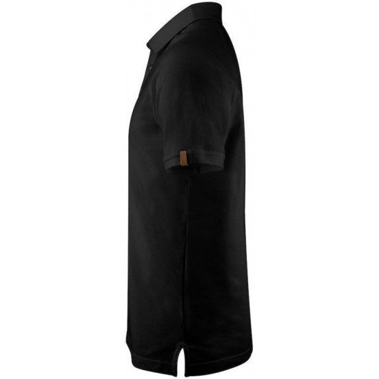 Футболка поло чоловіча James Harvest Brookings Modern Fit чорний - 2135038900S